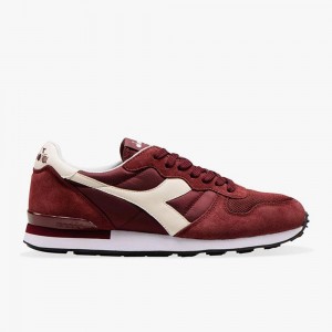 Diadora Camaro Låga Sneakers Dam Röda | UZJRHLM-12