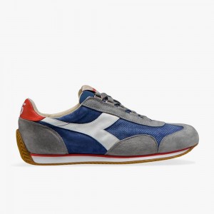 Diadora Equipe Låga Sneakers Dam Blå | QNFZBLJ-80