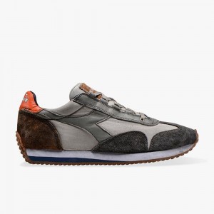 Diadora Equipe Låga Sneakers Dam Grå | YHPLFWR-96