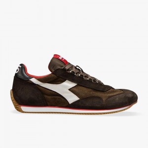 Diadora Equipe Låga Sneakers Herr Bruna | MFJUESW-06