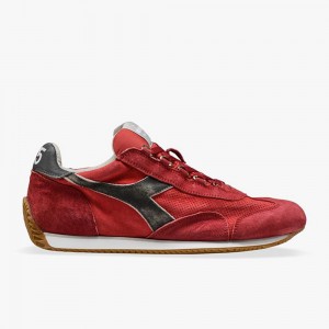 Diadora Equipe Låga Sneakers Herr Röda | TFGURLH-62