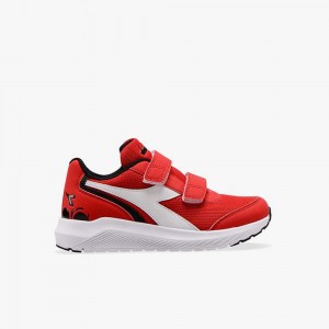 Diadora Falcon Löparskor Barn Röda | SWLKREV-08