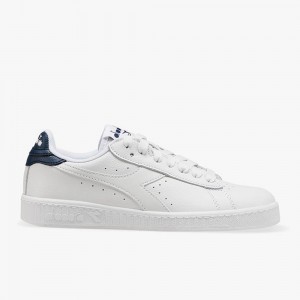 Diadora Game Låga Sneakers Dam Marinblå | VSXGHRM-59