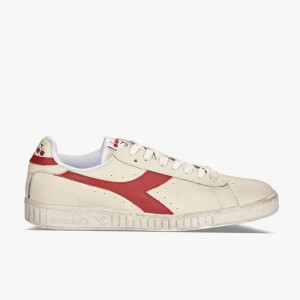 Diadora Game Låga Sneakers Dam Röda | VTPWCAI-34