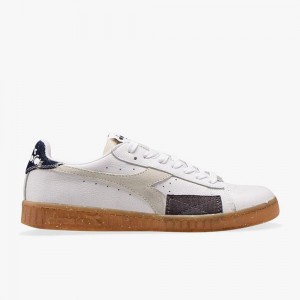 Diadora Game Låga Sneakers Dam Vita | RDHUSBC-29