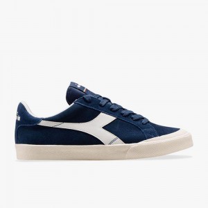 Diadora Melody Låga Sneakers Dam Marinblå | AWEMPBQ-74