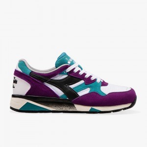 Diadora N9002 Låga Sneakers Herr Lila | ZMRBJVT-10