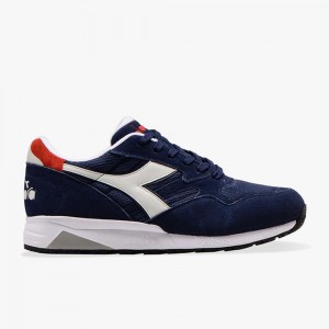 Diadora N902 Låga Sneakers Dam Marinblå | RVQHLOJ-08