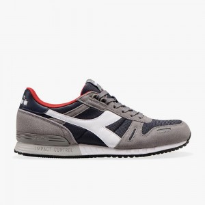 Diadora Titan Låga Sneakers Dam Grå | TUWJBSC-27