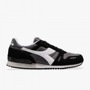 Diadora Titan Låga Sneakers Dam Svarta | RYHFCLA-08