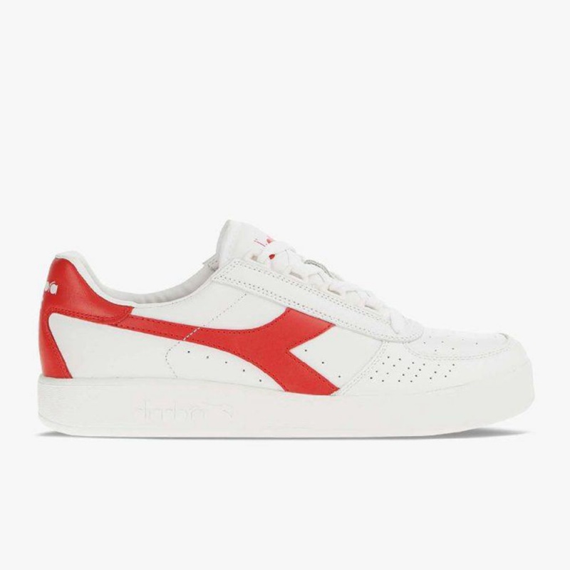 Diadora B. Elite Låga Sneakers Dam Röda | CDNBGPH-75