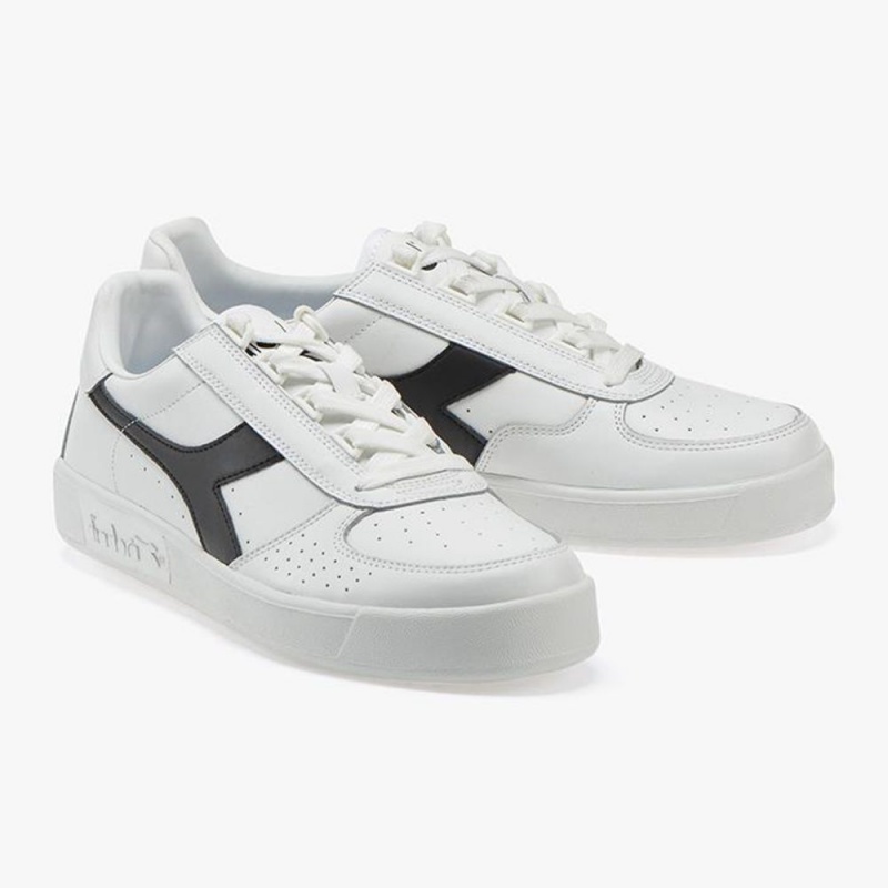 Diadora B. Elite Låga Sneakers Dam Svarta | FAVUGZR-32