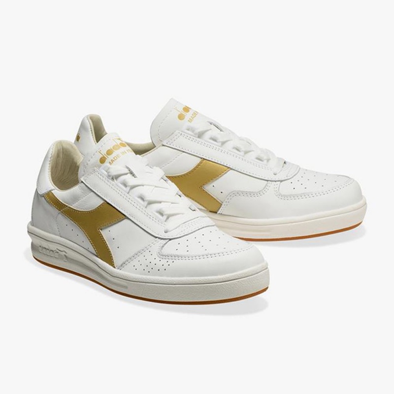 Diadora B. Elite Låga Sneakers Herr Guld | JPROGZX-45