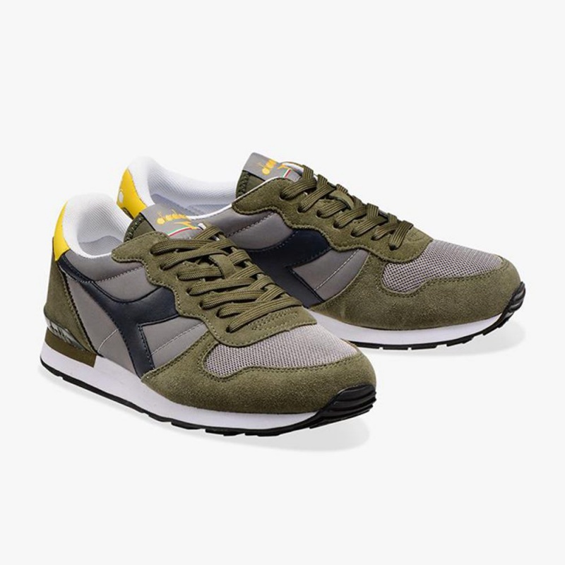 Diadora Camaro Låga Sneakers Dam Gröna | BAXTMCL-54