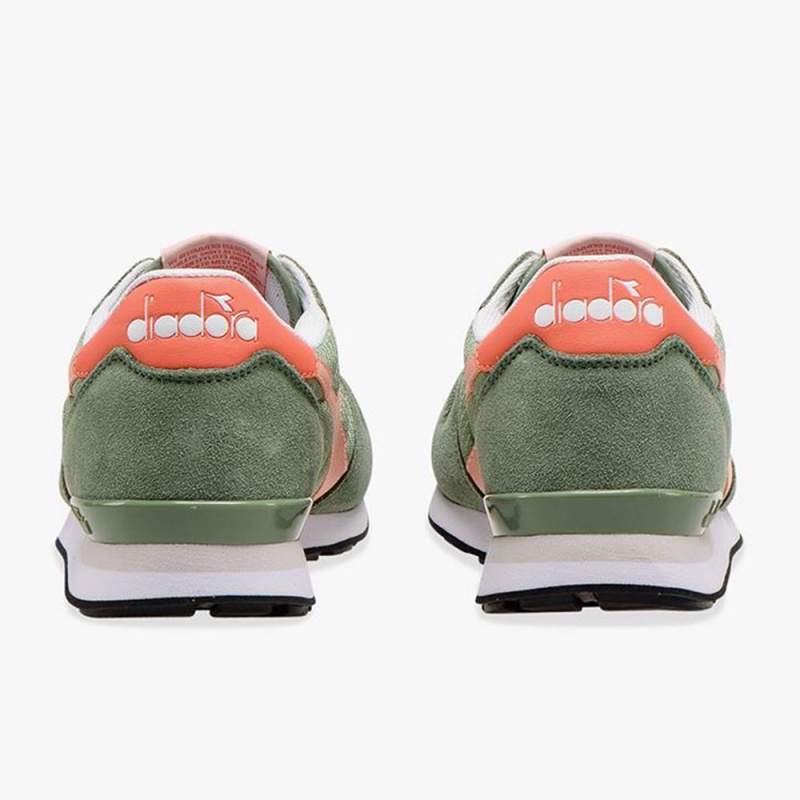 Diadora Camaro Låga Sneakers Dam Gröna | KDROLXN-92