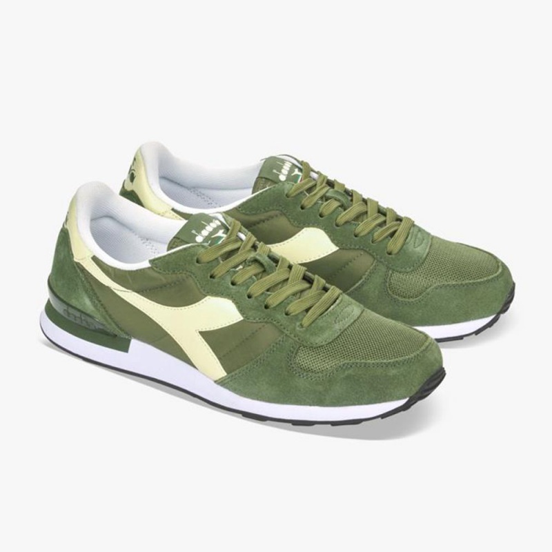 Diadora Camaro Låga Sneakers Dam Gröna | MJBEILY-61