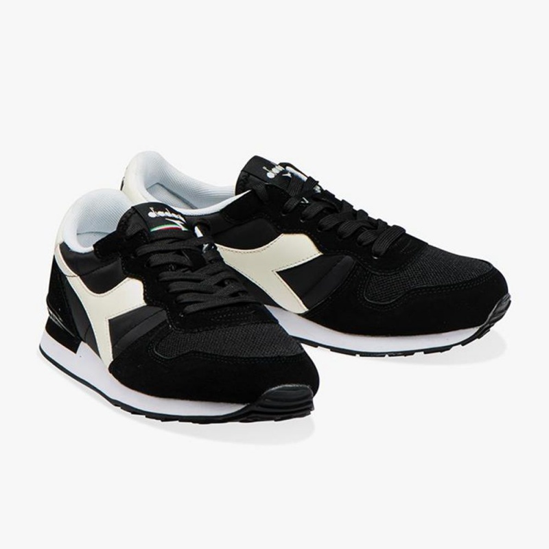 Diadora Camaro Låga Sneakers Dam Svarta | ZNDAUSY-70