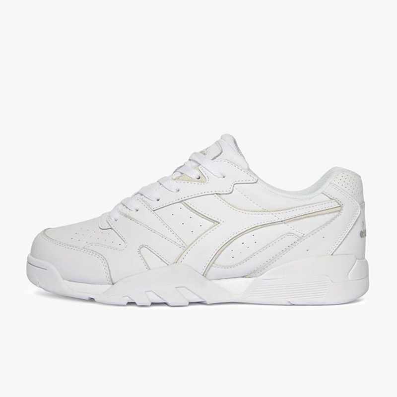 Diadora Cross Låga Sneakers Herr Vita | ACFRGWB-12