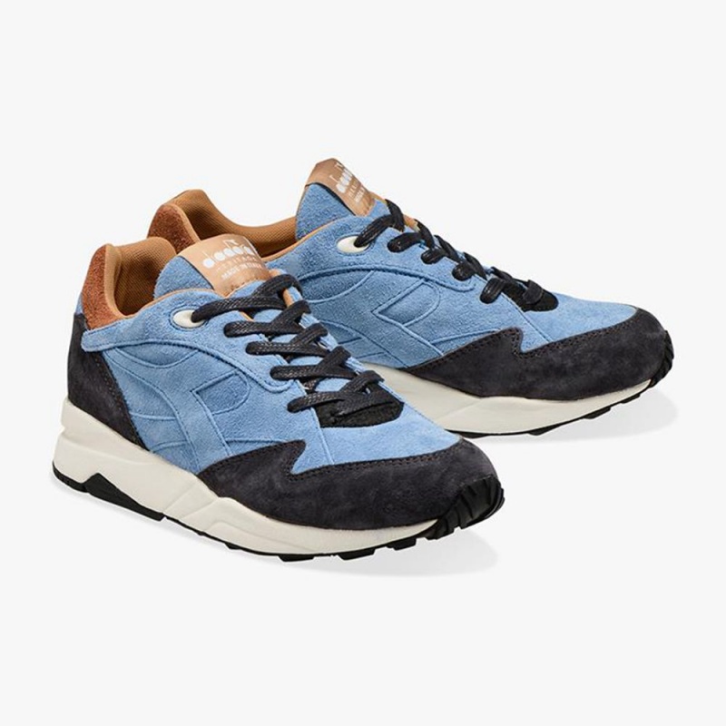 Diadora Eclipse Låga Sneakers Herr Blå | YMUTOFI-92