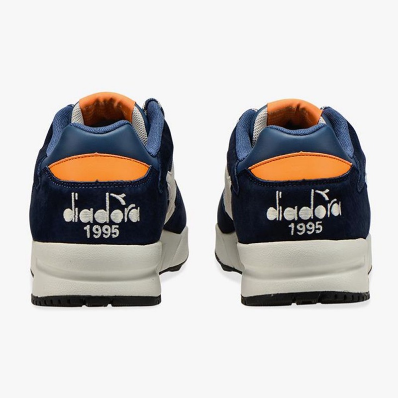 Diadora Eclipse Låga Sneakers Herr Marinblå | HZUDLXK-51