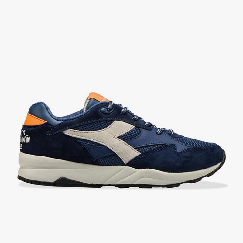 Diadora Eclipse Låga Sneakers Herr Marinblå | HZUDLXK-51