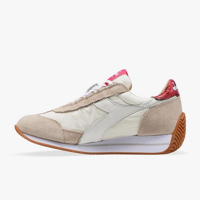 Diadora Equipe Låga Sneakers Dam Beige | MZNQJOR-03