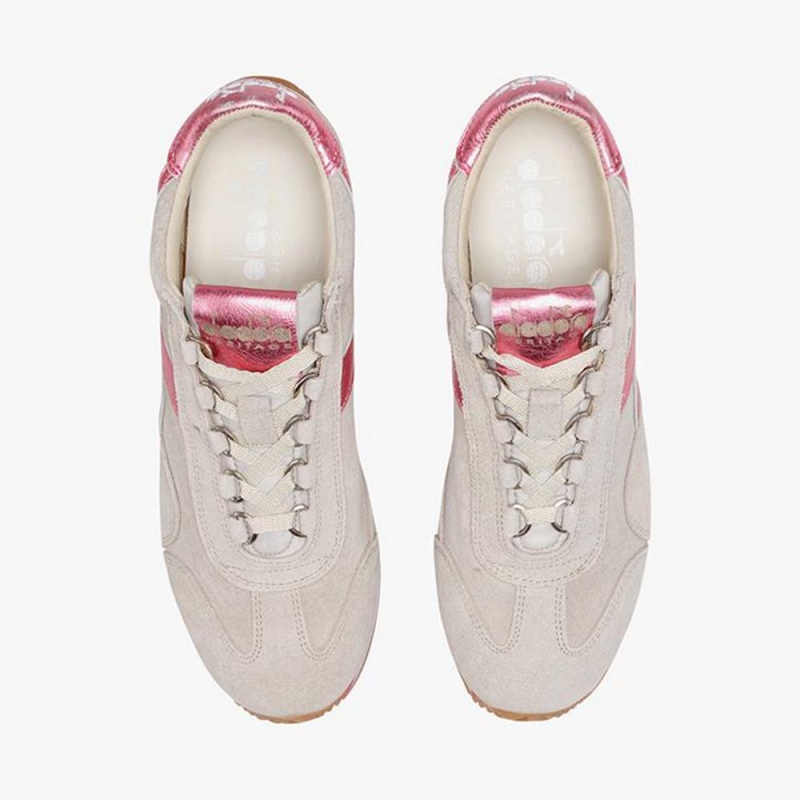 Diadora Equipe Låga Sneakers Dam Beige | SFOZDQU-03