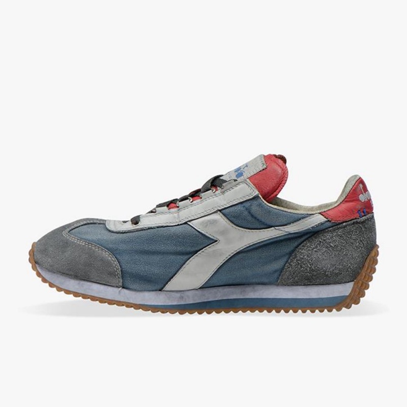 Diadora Equipe Låga Sneakers Dam Blå | OHSIERN-32