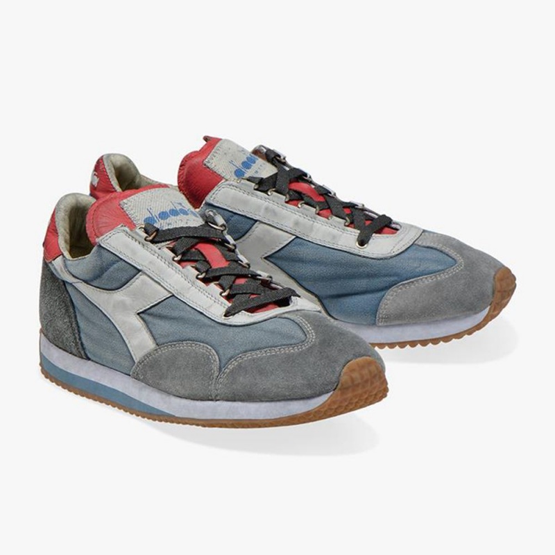 Diadora Equipe Låga Sneakers Dam Blå | OHSIERN-32