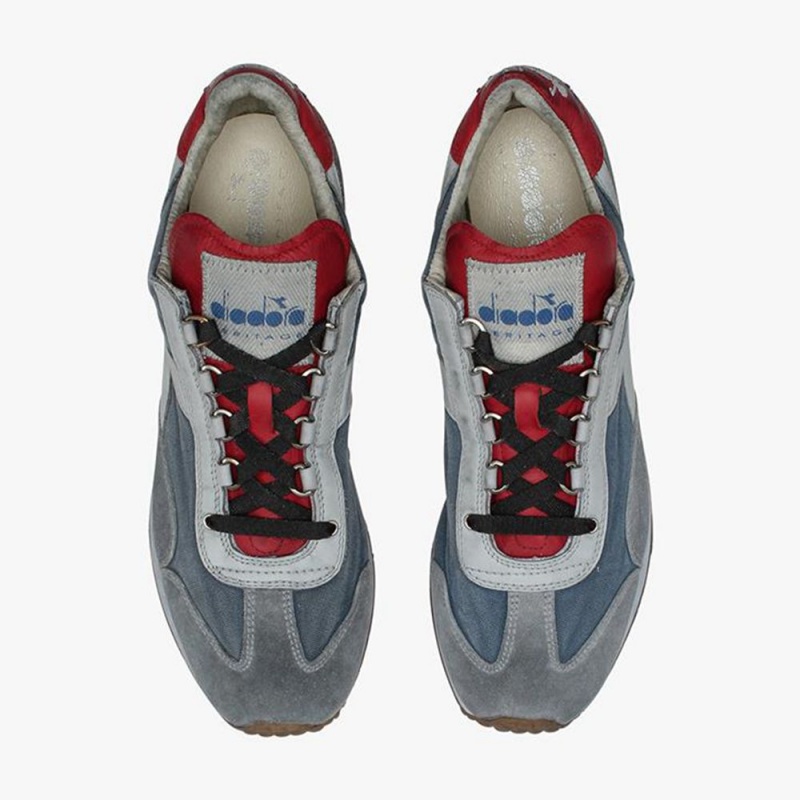 Diadora Equipe Låga Sneakers Dam Blå | OHSIERN-32