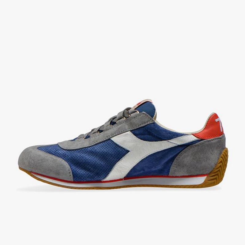 Diadora Equipe Låga Sneakers Dam Blå | QNFZBLJ-80