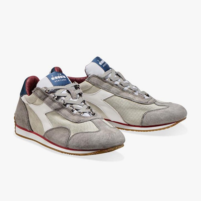 Diadora Equipe Låga Sneakers Dam Grå | XRYKWEI-85