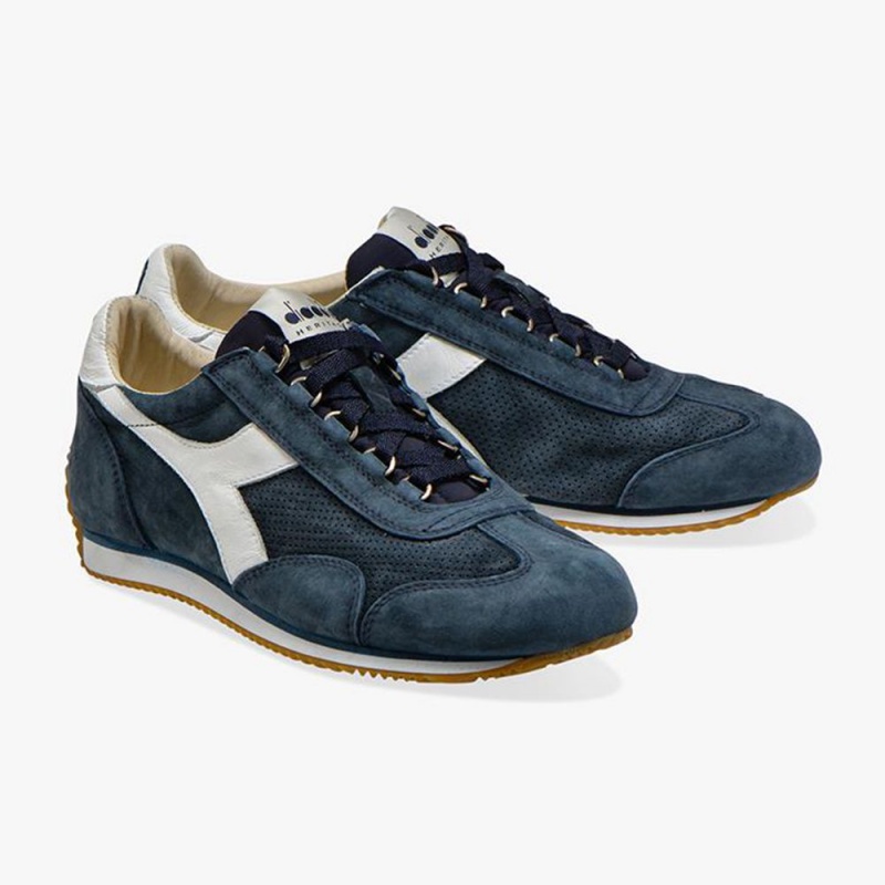 Diadora Equipe Låga Sneakers Herr Marinblå | WBVZCTN-76