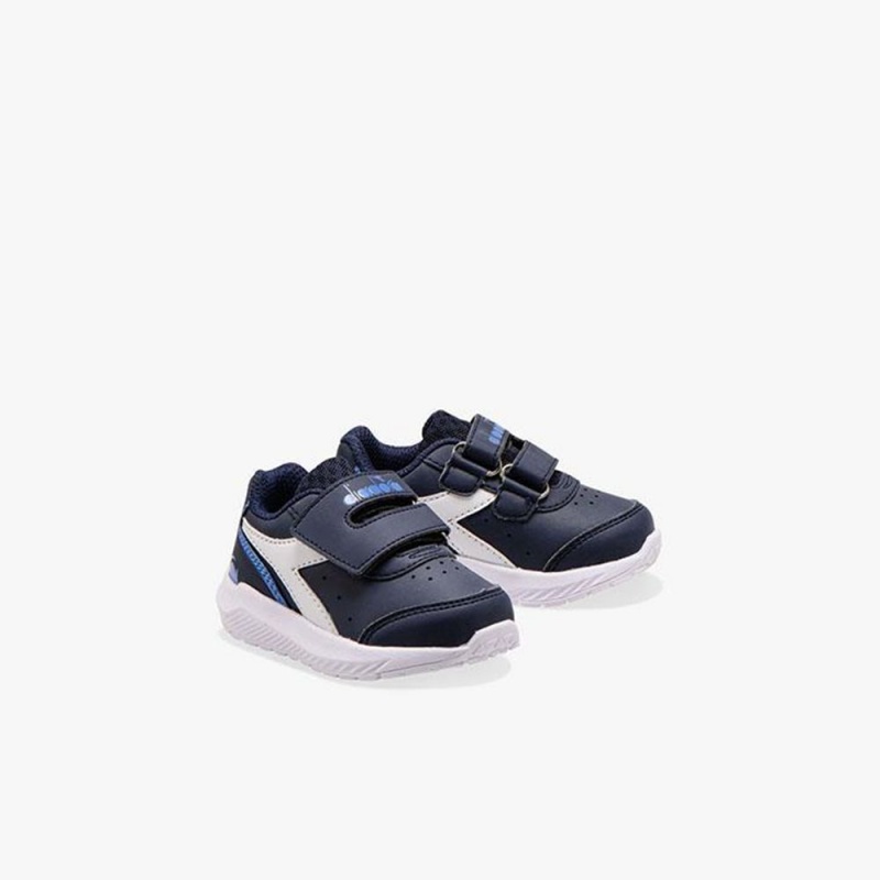 Diadora Falcon Löparskor Barn Marinblå | SGOYFWT-93