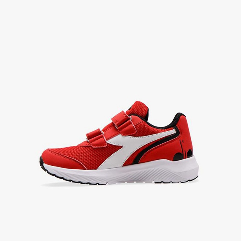 Diadora Falcon Löparskor Barn Röda | SWLKREV-08