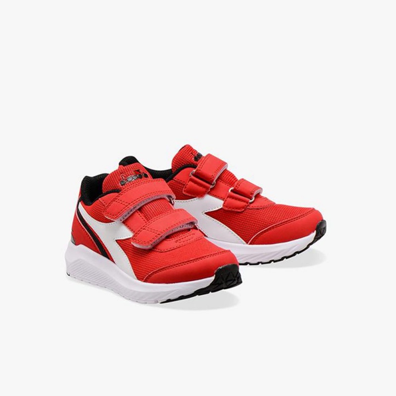 Diadora Falcon Löparskor Barn Röda | SWLKREV-08