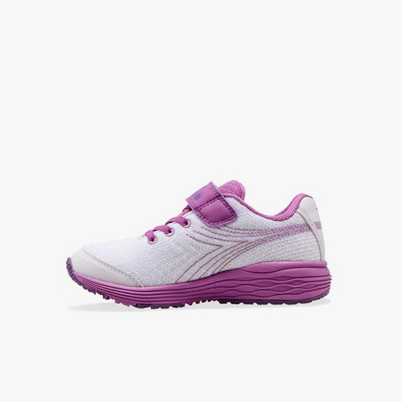 Diadora Flamingo Löparskor Barn Vita | XANYQLT-52