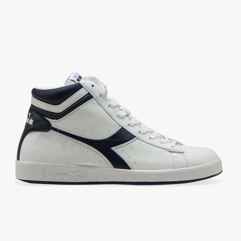 Diadora Game Höga Sneakers Dam Marinblå | PKCYHZO-38