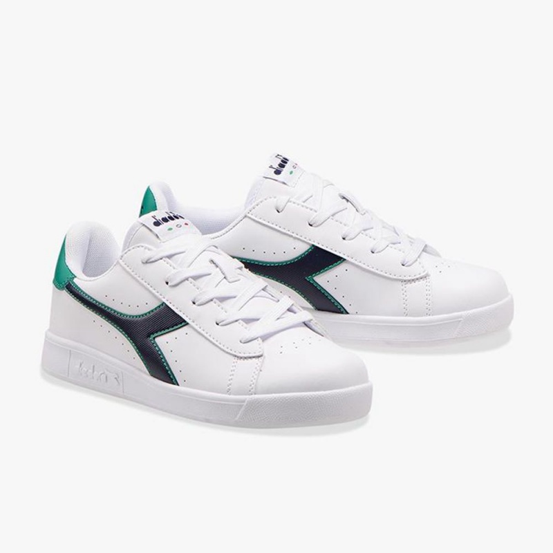 Diadora Game Låga Sneakers Barn Vita | CBMFYNU-17