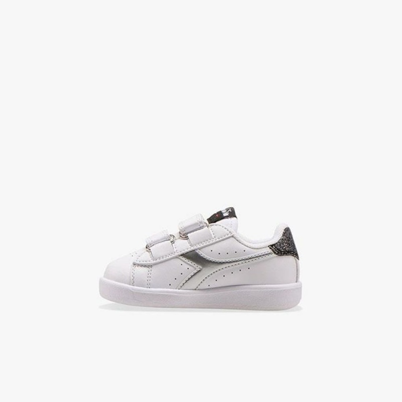 Diadora Game Låga Sneakers Barn Vita | QTHXNPM-53