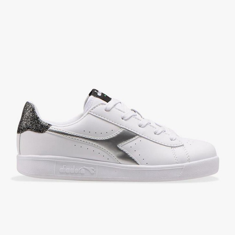 Diadora Game Låga Sneakers Barn Vita | WVXTCKZ-69