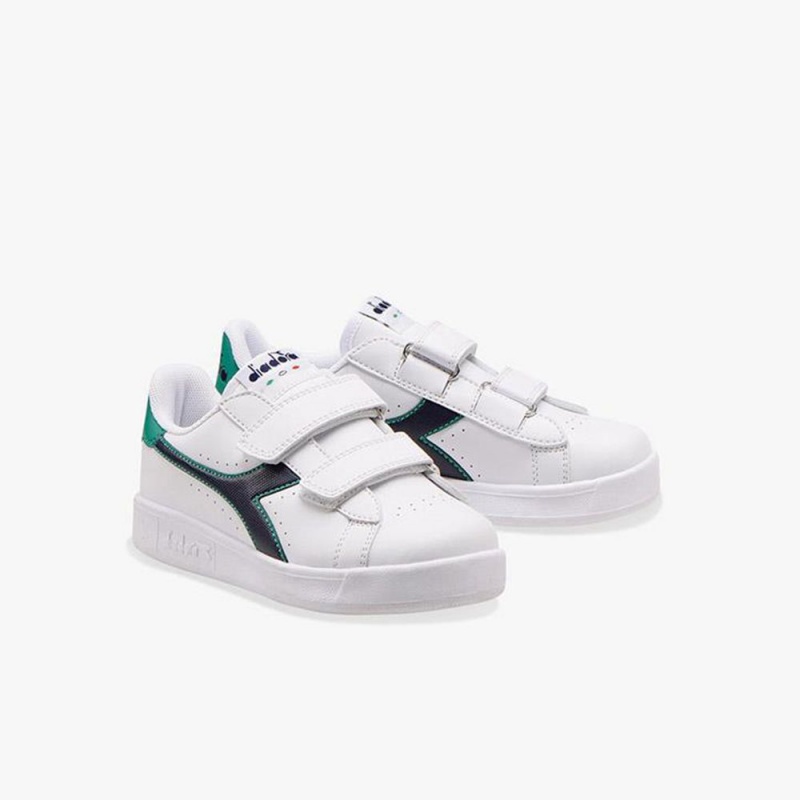 Diadora Game Låga Sneakers Barn Vita | YGDIAWK-42