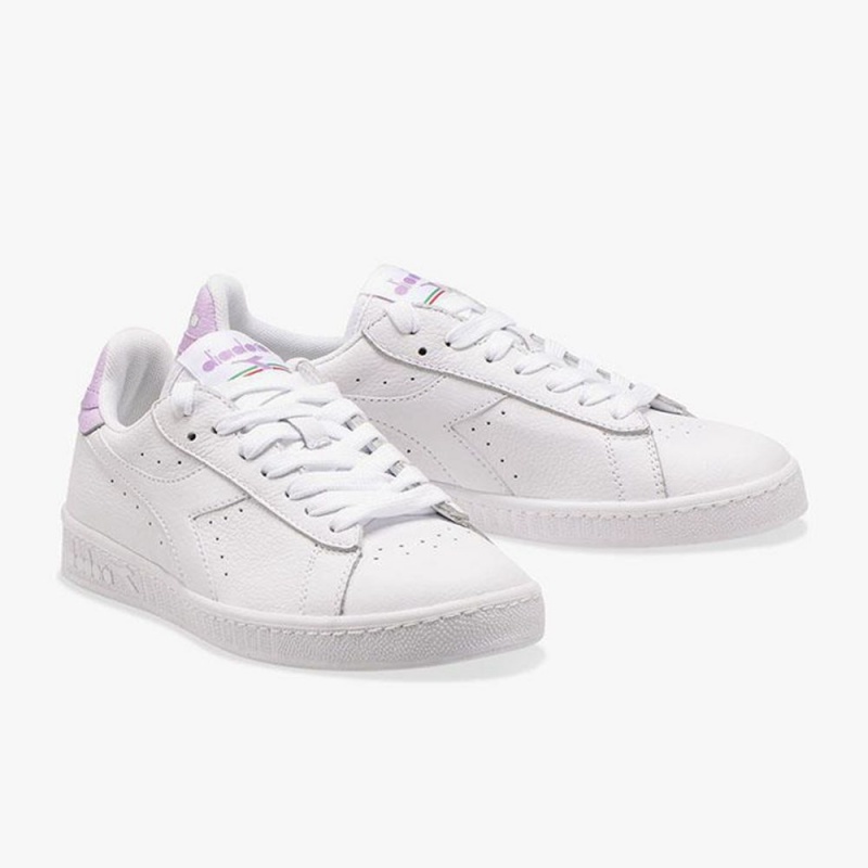 Diadora Game Låga Sneakers Dam Lila | OAISRMB-73