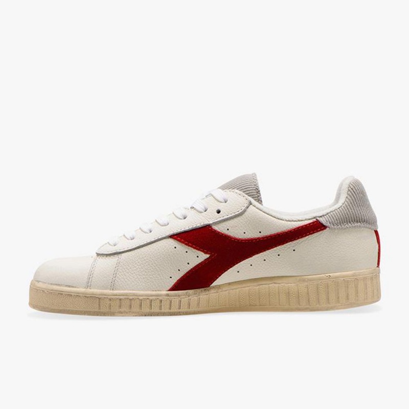 Diadora Game Låga Sneakers Dam Röda | JRLZUVI-68