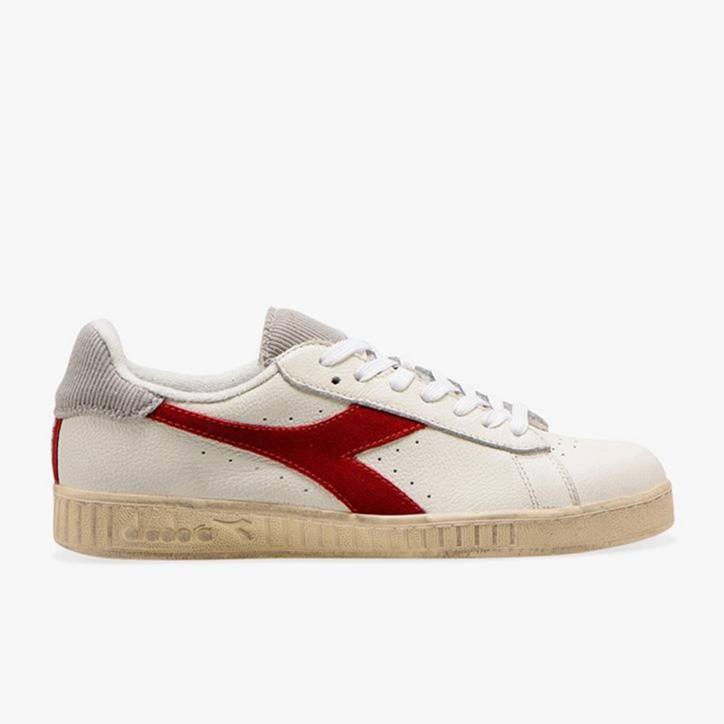 Diadora Game Låga Sneakers Dam Röda | JRLZUVI-68