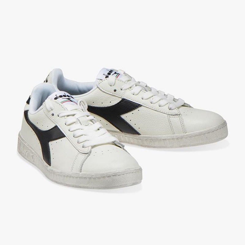 Diadora Game Låga Sneakers Dam Svarta | CDZTGSF-49