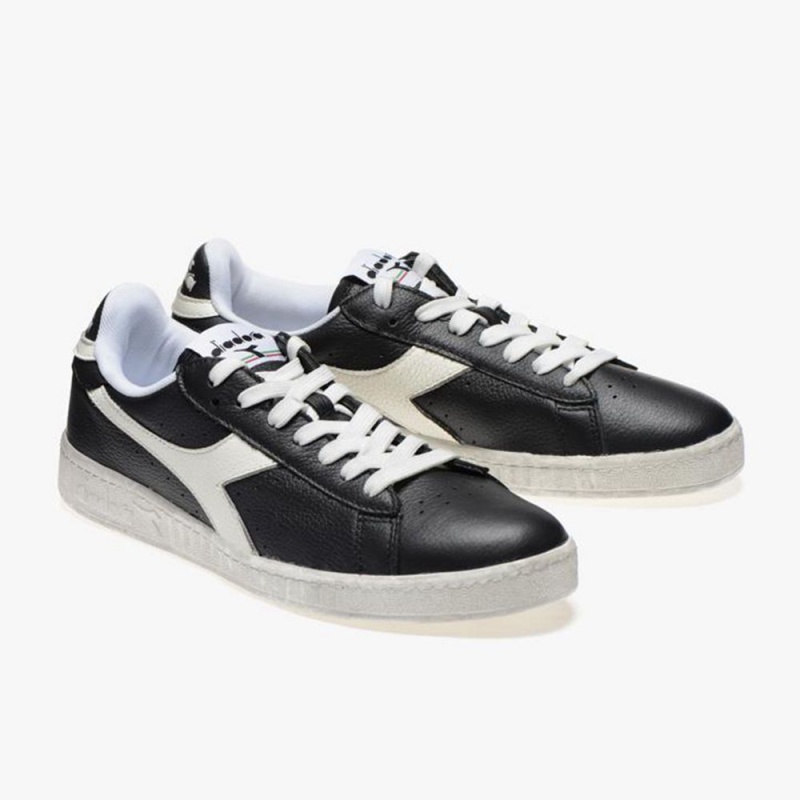 Diadora Game Låga Sneakers Dam Svarta | TOWFNRC-53