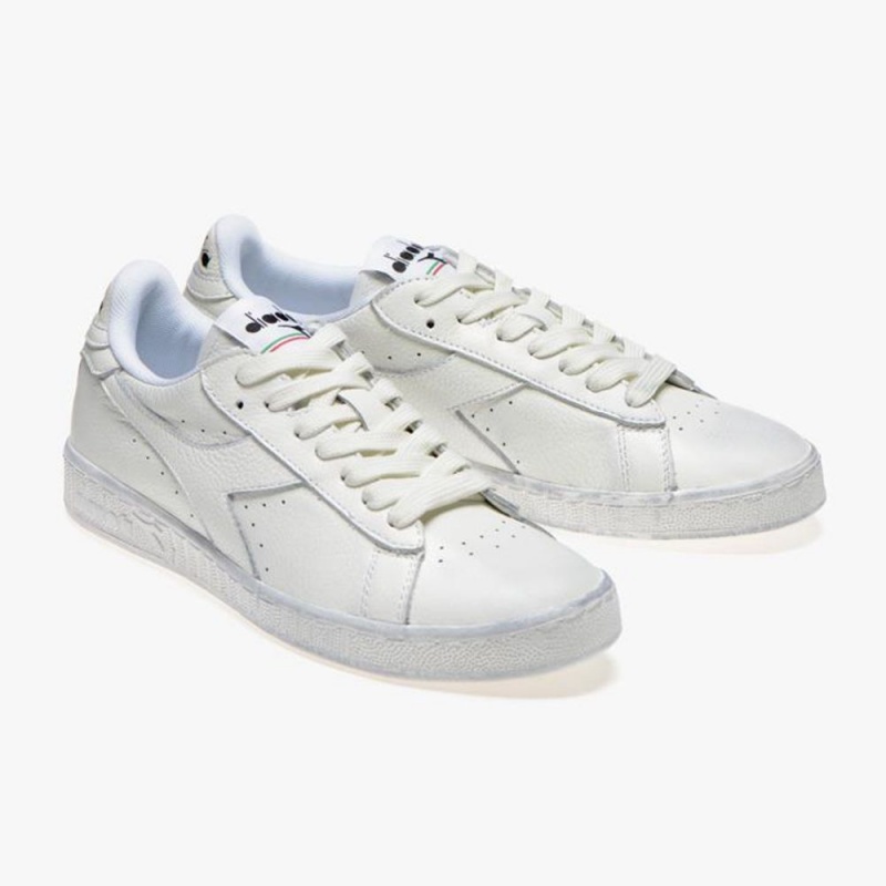 Diadora Game Låga Sneakers Dam Vita | IENKDXW-56