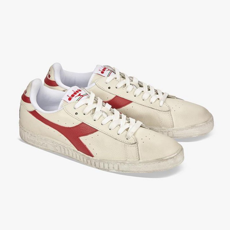 Diadora Game Låga Sneakers Herr Röda | RABOGYZ-92