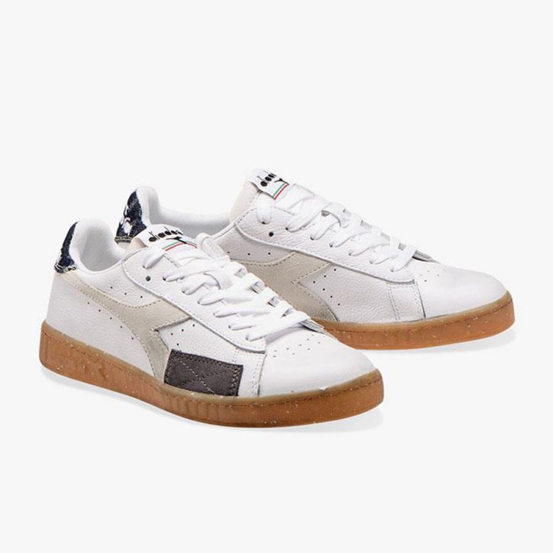 Diadora Game Låga Sneakers Herr Vita | PBKTUXZ-14